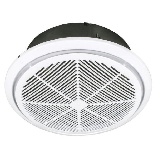 Whisper High Velocity Round Exhaust Fan Large in White Online