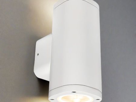 Modern Architectural Decorative LED Up Down Wall Light in Charcoal or White Cheap