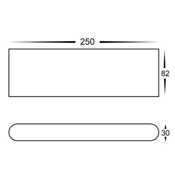 Lisse Fixed LED Wall Light in Black or White (12v 24v) Havit Lighting - HV3652T Fashion