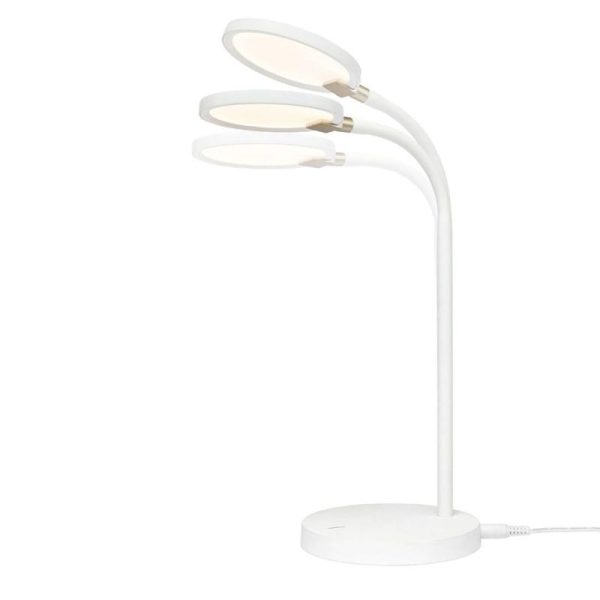 Laine LED Table Lamp White, Black 21430 Brilliant Lighting Online Hot Sale