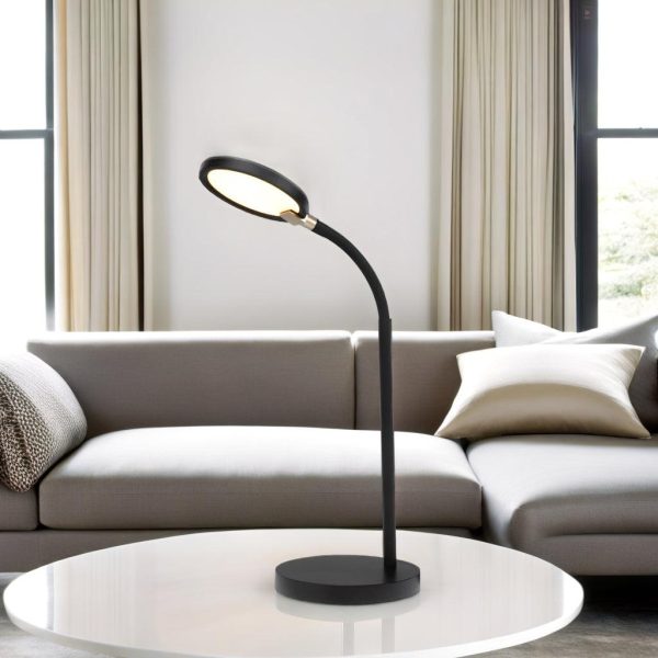 Laine LED Table Lamp White, Black 21430 Brilliant Lighting Online Hot Sale