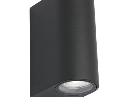 Eco 12w LED Up Down Wall Light in Black Online Sale