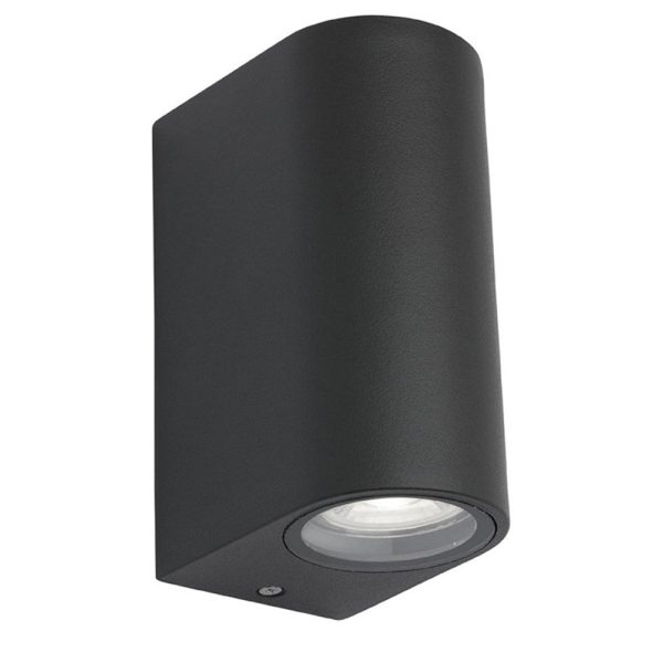 Eco 12w LED Up Down Wall Light in Black Online Sale