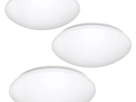 Cordia LED Flush Ceiling Light CCT 12w 18w 24w Non-Dimmable in White Online now