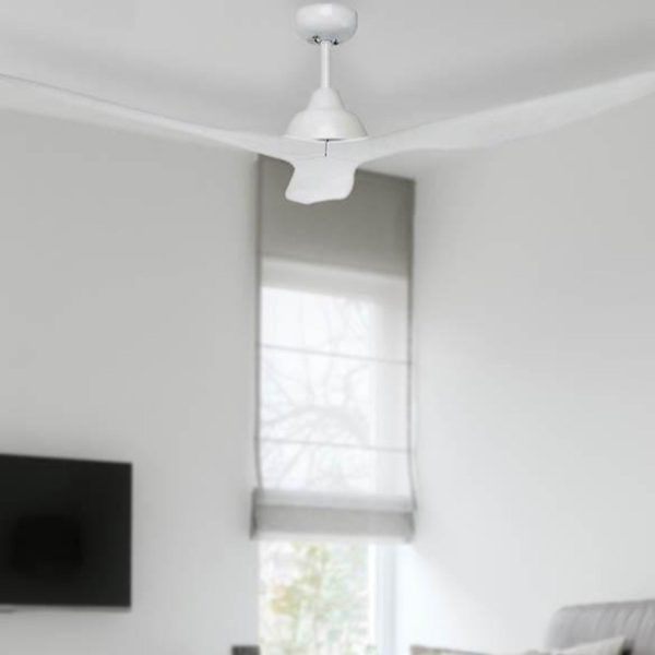 52  (1320mm) Bahama DC Ceiling Fan in White Sale