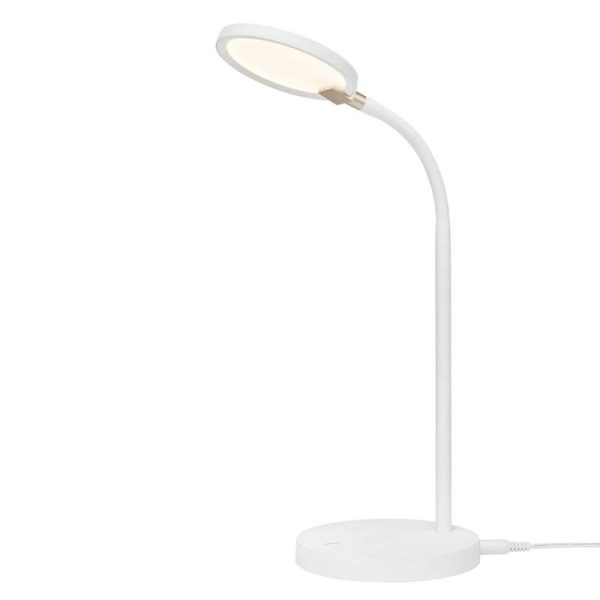 Laine LED Table Lamp White, Black 21430 Brilliant Lighting Online Hot Sale