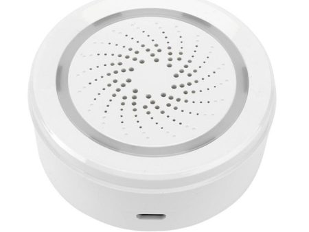 Smart WiFi DIY Siren Alarm in White Hot on Sale